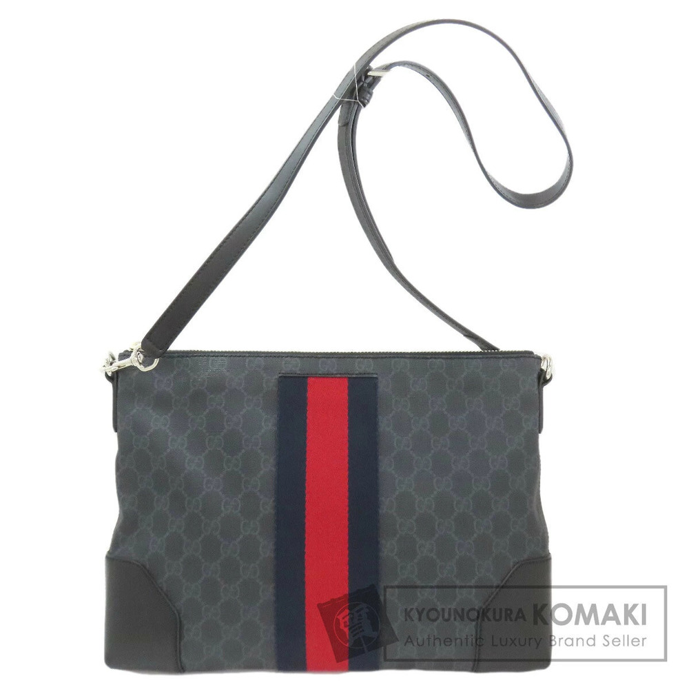 Gucci Long Shoulder GG Supreme Bag Canvas